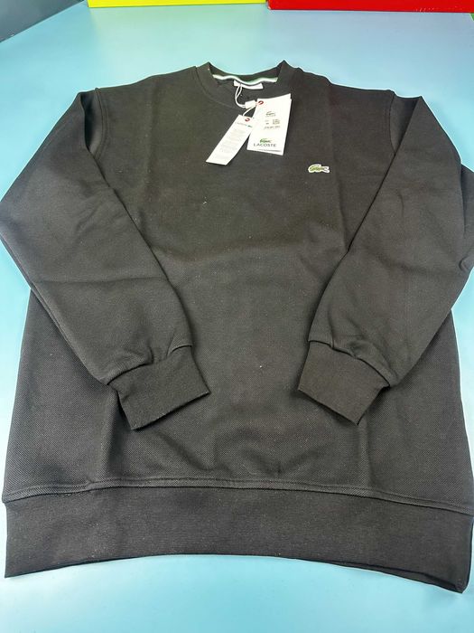 Bluzy męskie lacoste nowość czarna premium