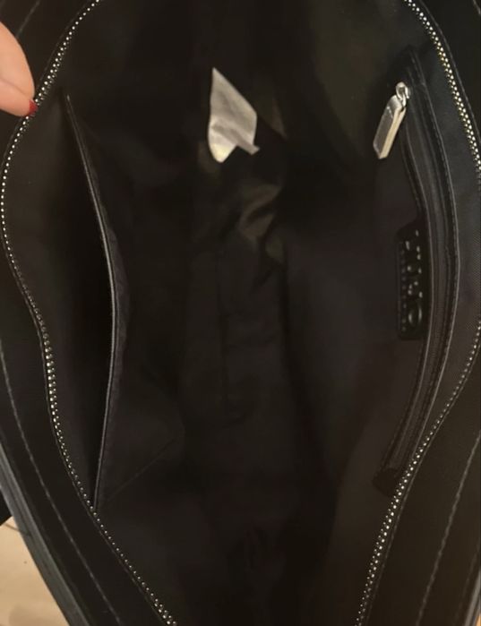 Torebka shoperka czarna na codzien LIU JO