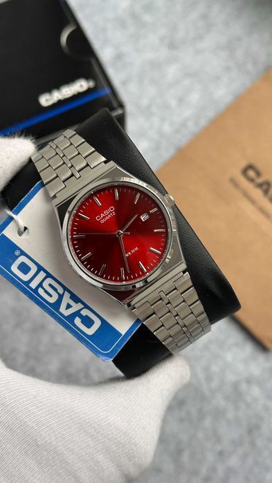 Годинник Casio MTP-VC01 Silver Red / Часы наручние касио A159 | AQ 230