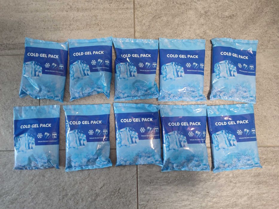 Wkłady żelowe Cold Gel Pack - 10 sztuk