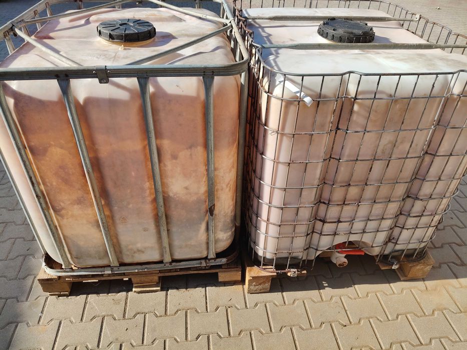 Beczki 2szt 1000l Mauzer