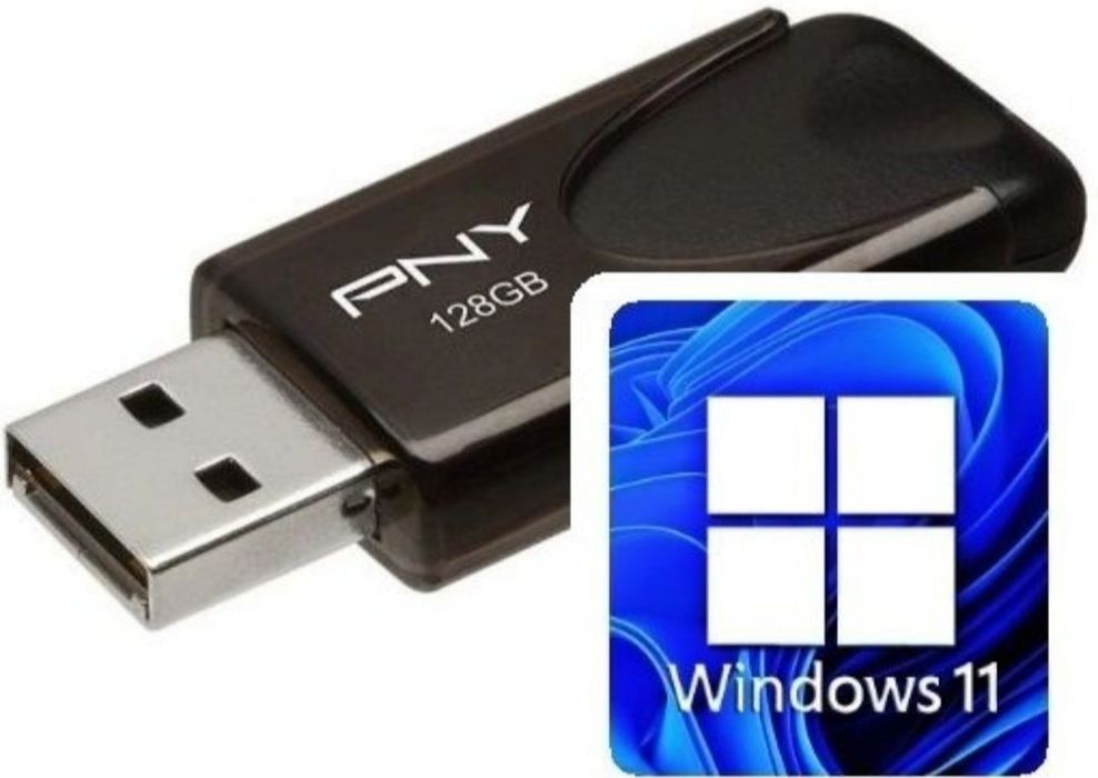 Pendrive Pny 128gb instalator windows 11 starter usb bootowany