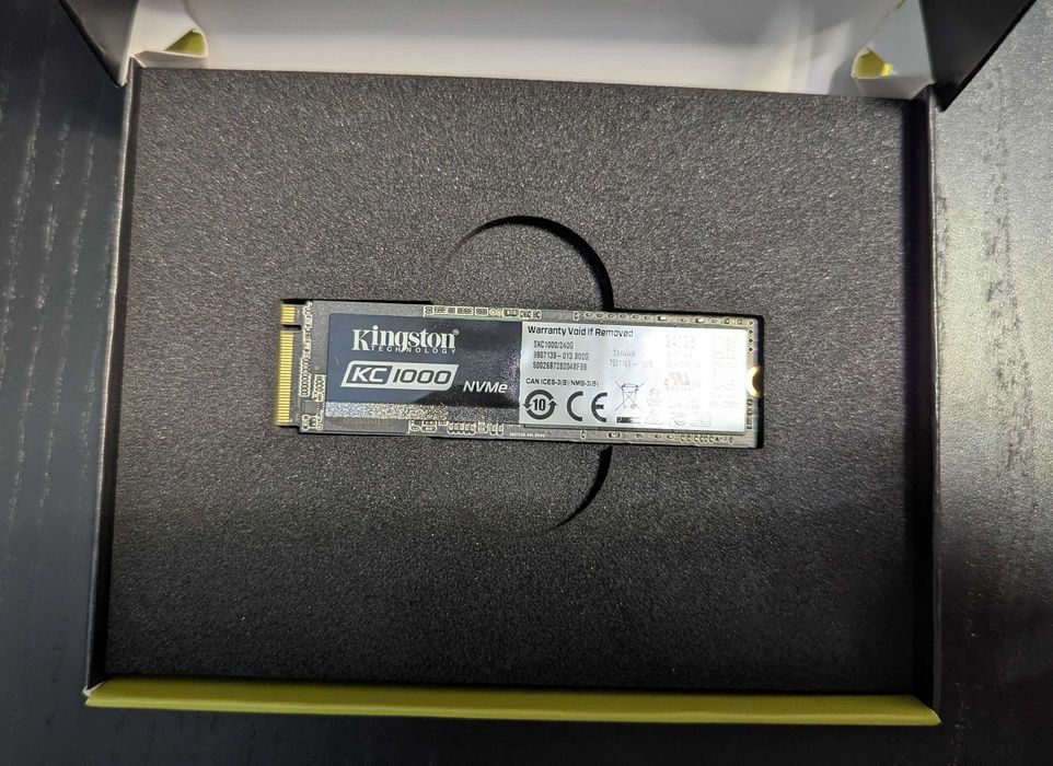 Dysk SSD KC1000 Kingston MLC