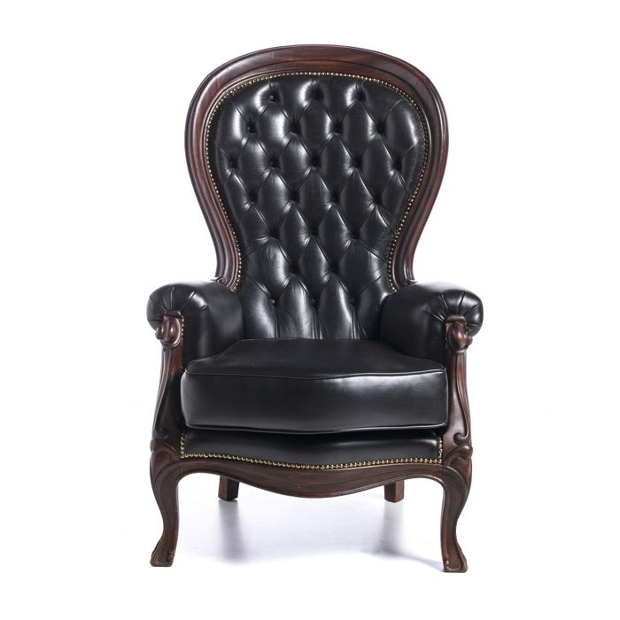 Banco de canto em nogueira