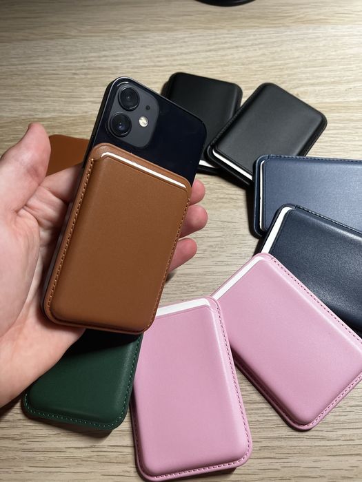 Carteiras MagSafe iPhone 12 / 13 / 14 / 15 Mini Pro Plus Pro Max