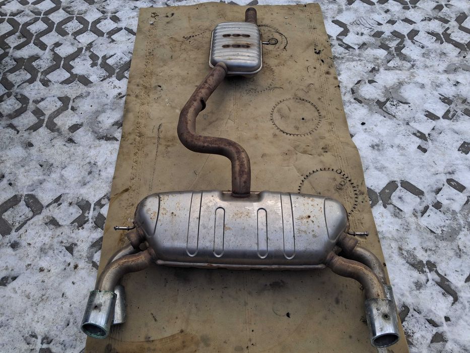 Wydech rura wydechowa tłumik dyfuzor katalizator Audi S3 8V lift 2019