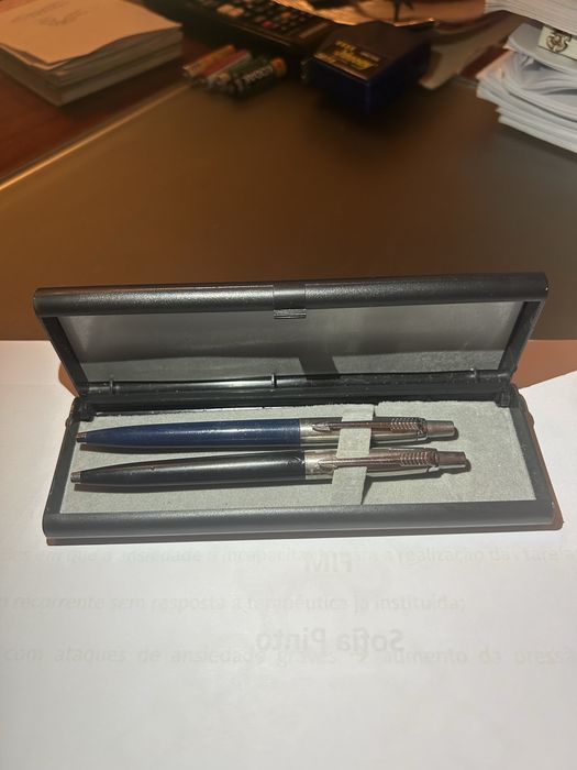 Canetas Parker Jotter- Azul e Preto