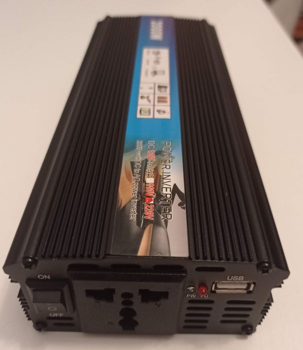 Інвертори 12V - 220V модифікована синусоїда.