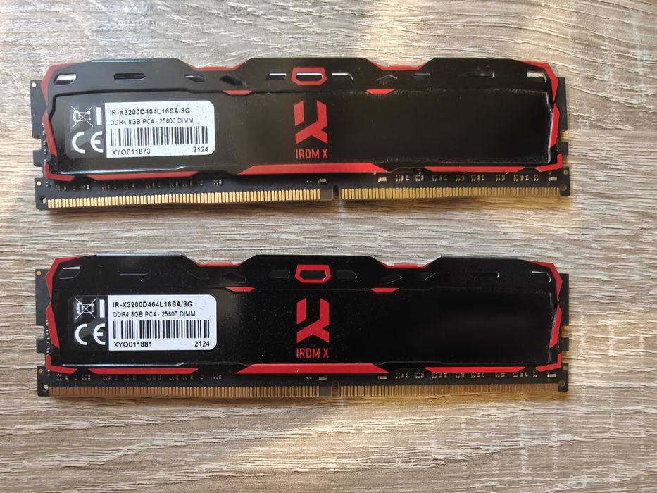 GOODRAM IRDM 2x8GB KIT 3200MHz CL16 SR DIMM (16 gb ram)