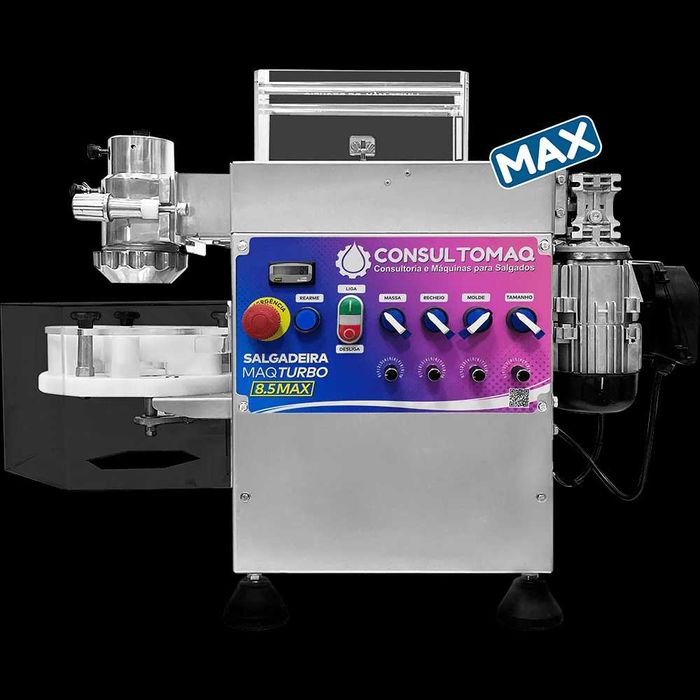 Máquina de Salgados Profissional Consultomaq – Alta Produção (até 8.500 unidades/hora)