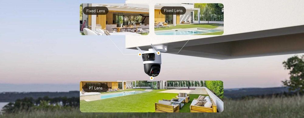 Kamera IP Imou Cruiser Triple 11MP (3MP+3MP+5MP)