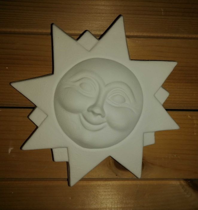 Peças em gesso decorativas