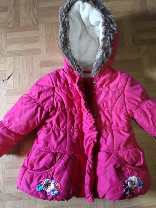 Ciepła zimowa kurtka Mothercare 86 92