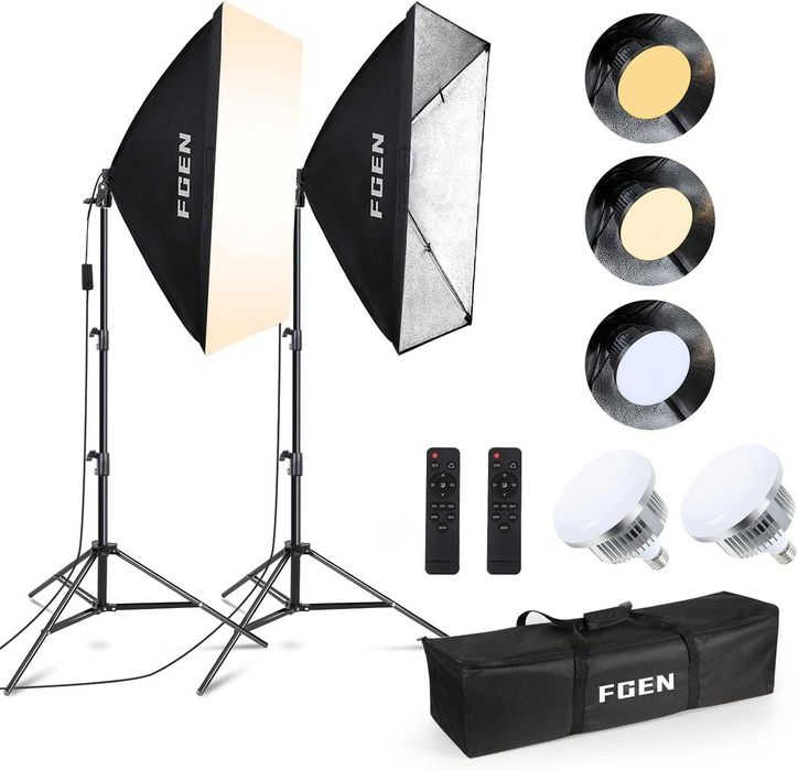 Zestaw studia fotograficznego SoftBox