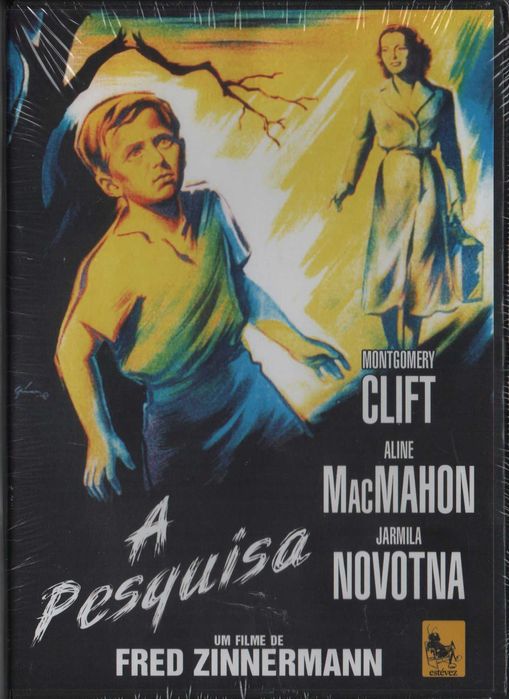 Dvd A Pesquisa - drama - Montgomery Clift - selado