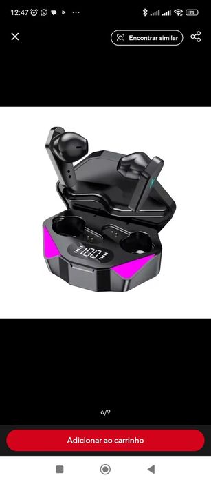 Auricular gaming top