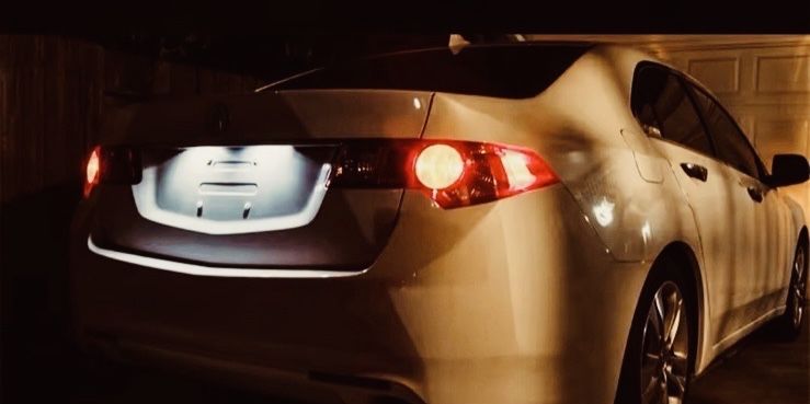 Led подсветка номера Honda Accord Civic acura mdx вантажівок