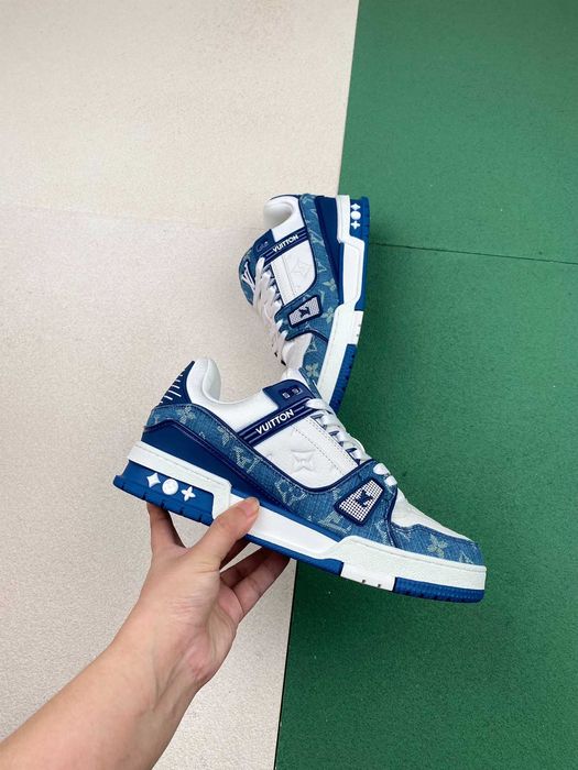 vuitton Trainer Sneaker Low blue