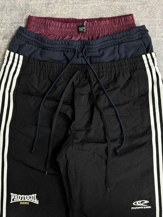 Штани Project GR 3 пояса waist sweat pants black чорні спортивки