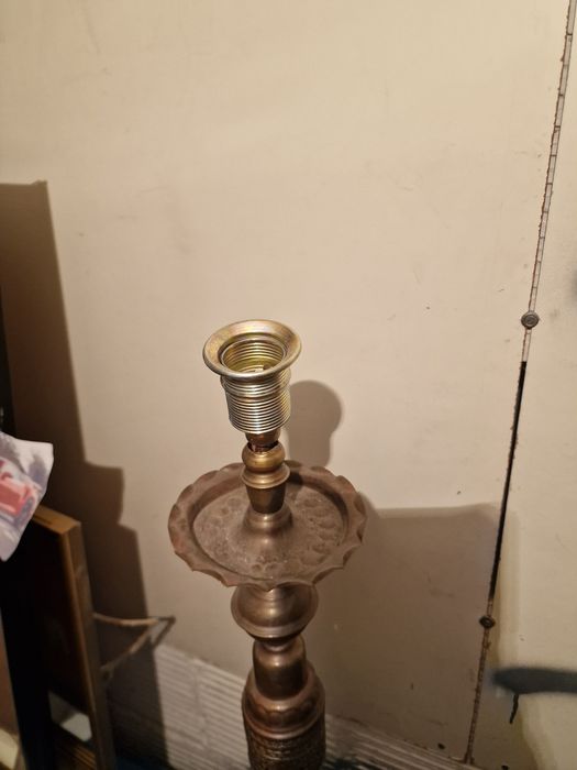 Lampa z shishy - handmade ;)