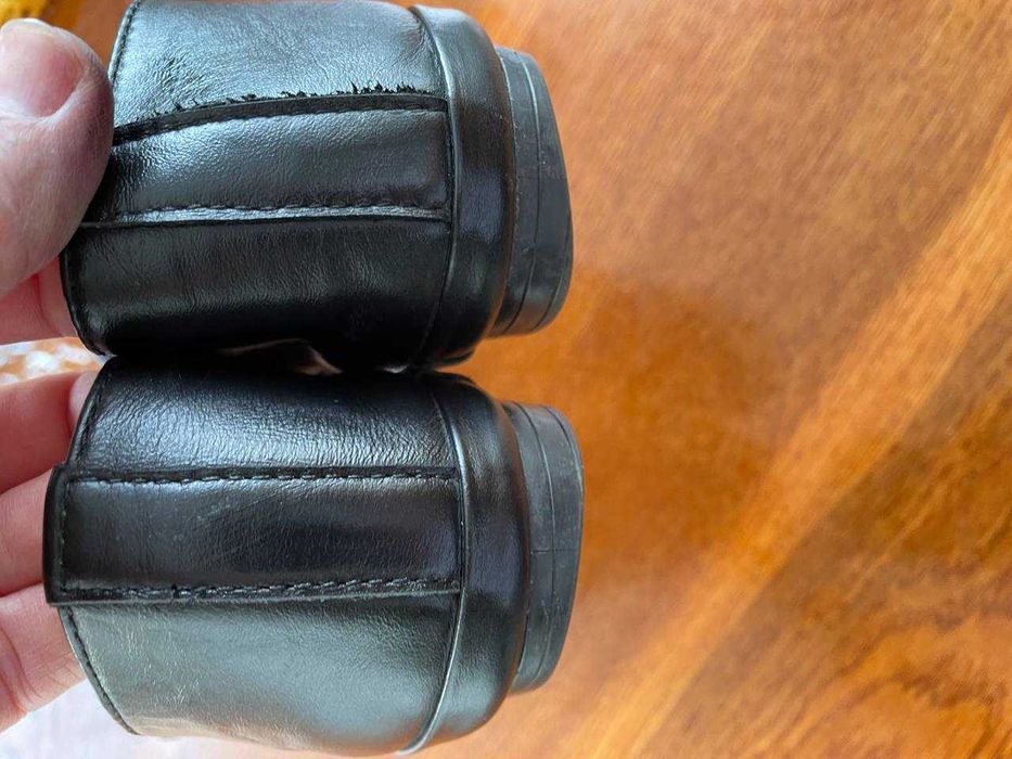 Продам шкіряні туфлі чорні 38 розміру