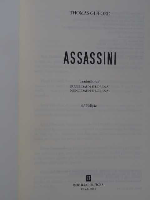 Assassini de Thomas Gifford