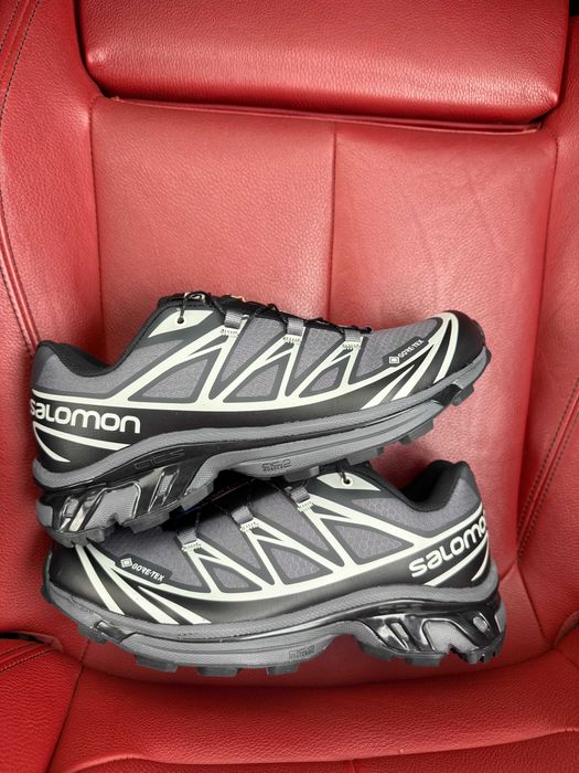 (ОПЛАТА ПІСЛЯ ОГЛЯДУ)Salomon XT-6 Gore-tex Black Grey Саломон ХТ-6