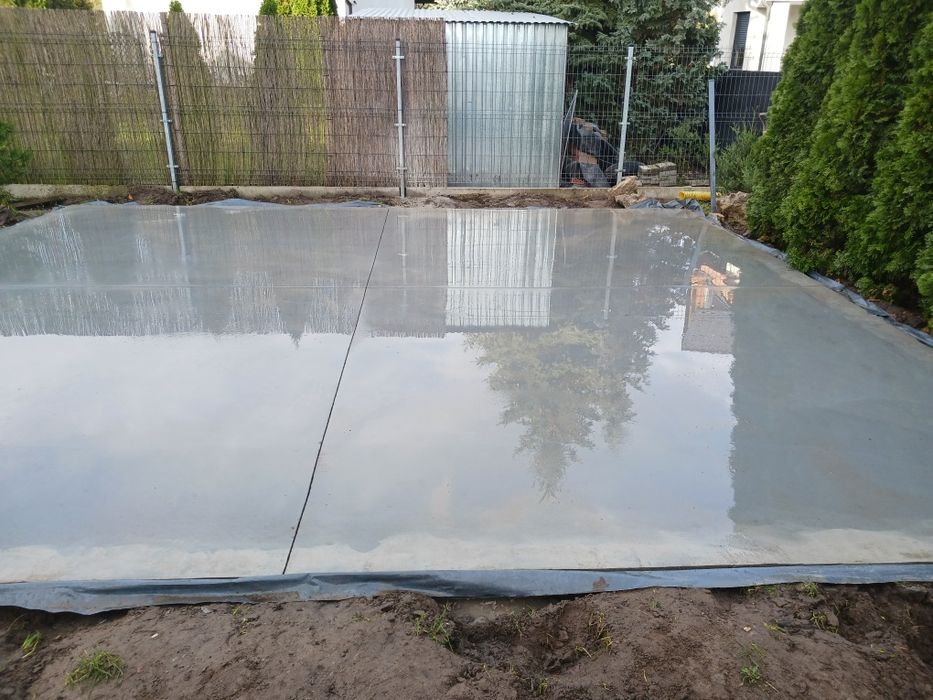 Posadzki przemysłowe,  maszynowe  plyty fundamentowe