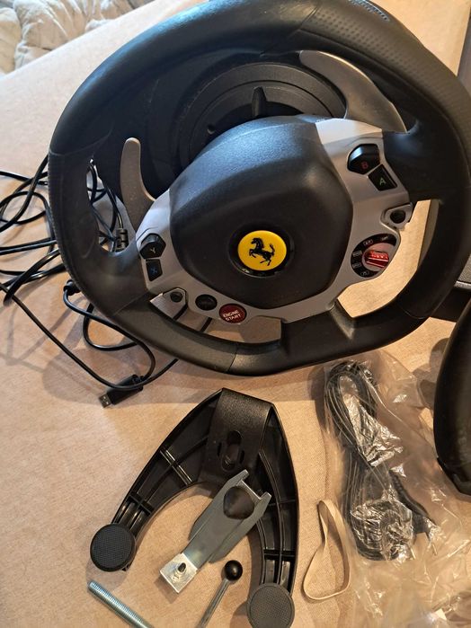 Kit SimRacing Thrustmaster TX / T300 + Volante Ferrari F1 + Pedais T3PA