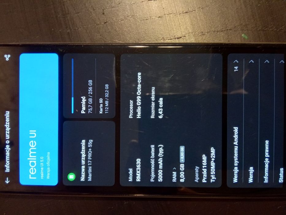 Smartfon Realme 10 sprawny