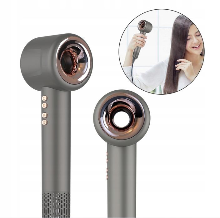 Suszarka do włosów, replika Dyson High Speed 4 tryby, cicha 3w1