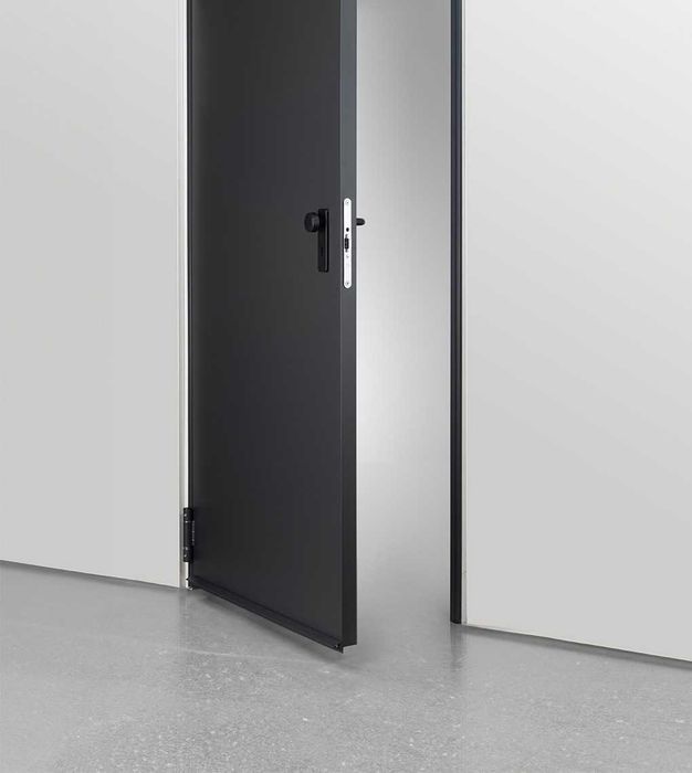 Drzwi Stalowe Techniczne Uniwersalne Metalowe Malowane rozmiar 110 cm