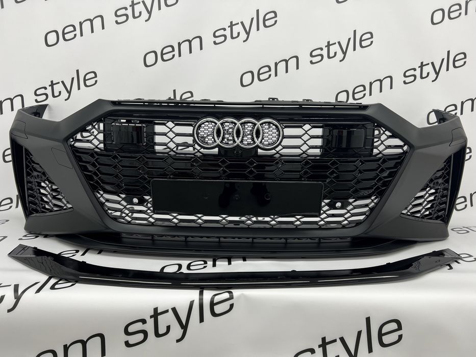 Передний бампер Audi A7 C8 2019-2021 в стиле RS7