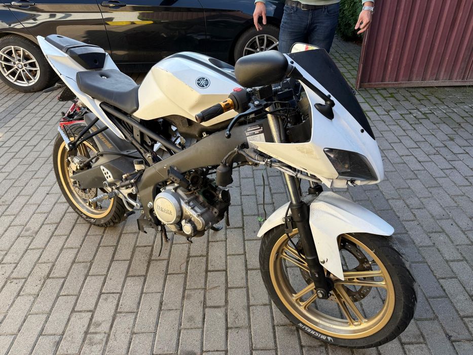 Yamaha yzf r125 ślimak pompa plastiki rama stacyjka lampa sety moduł wiązka pompa paliwa tarcze zacisk stacyjka komputer wtrysk przepustnica itp