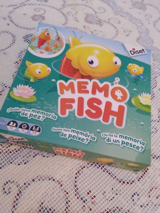 Jogo: Memória de Peixe Memo Fish Diset, ler descrição