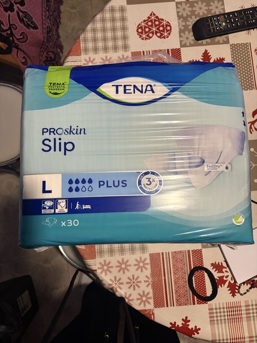 Fraldas Incontinencia da marca TENA tamanho L - 30 unidades