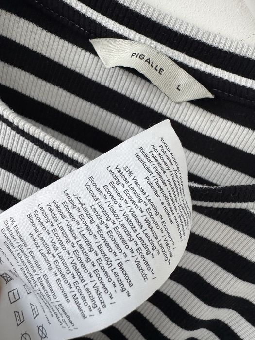 Pigalle prążkowany top Longsleeve