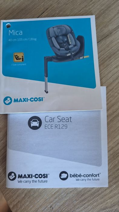Fotelik samochodowy Mica Maxi Cosi isofix obrotowy