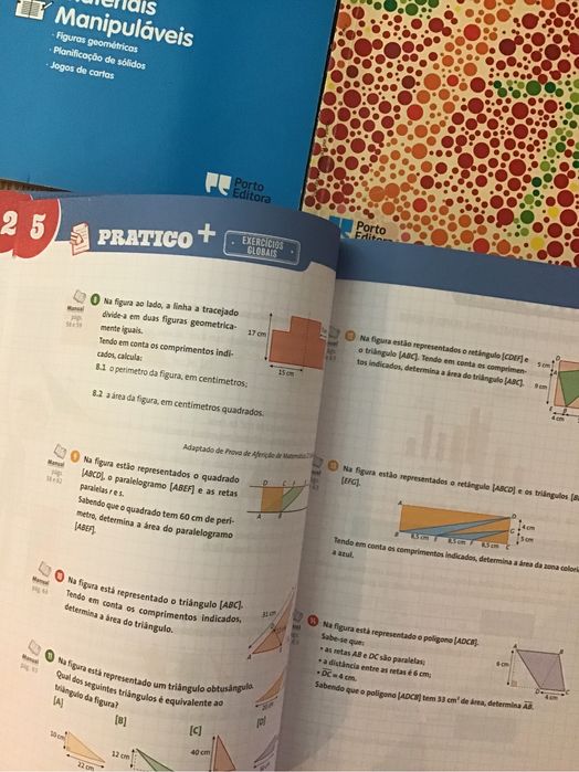 6 livros de exercícios Matemática 5.º Ano - conjunto de 6