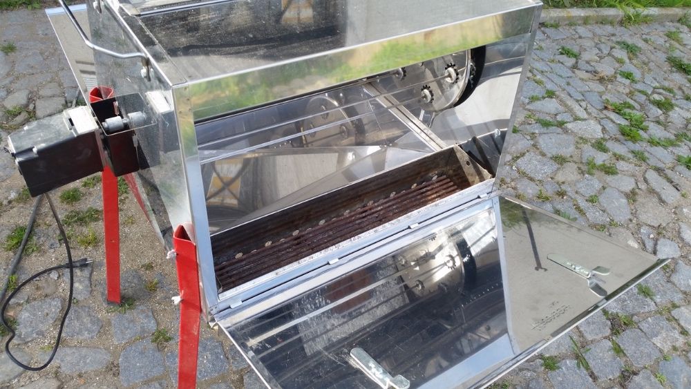 Assador giratório inox ferraboli