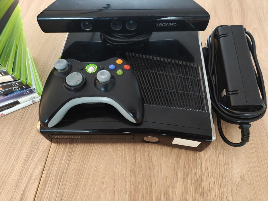 Xbox 360 slim dużo gier
