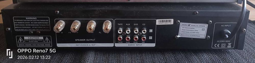 DIORA WS 600 + pilot