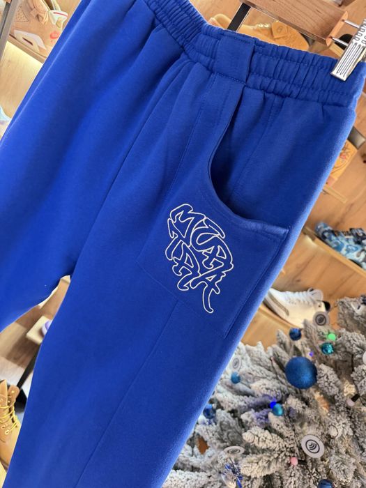 Штани Джоггери MERTRA Bigstep Joggers Blue / White