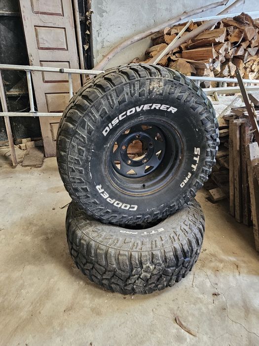 Jantes land rover com pneus 35