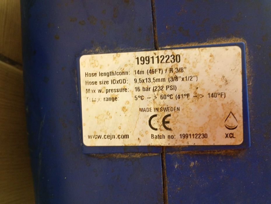 Zwijacz bębnoowy CEJN SafetyReel 199112230 14M 16BAR -Komis MADEJ Dębica