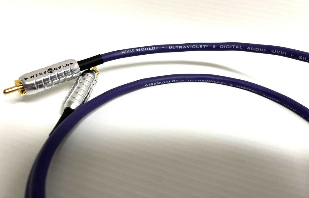 Wireworld Ultraviolet 8 coaxial 75-ohm - 1m wtyk RCA na RCA/Promocja