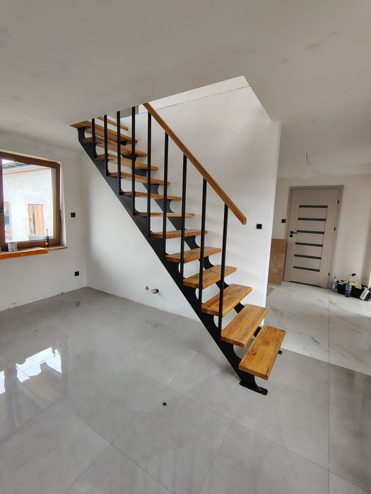 Schody loft konstrukcja stalowa