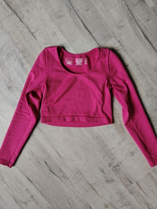 Różowa pink bluzka Cropp top Primark M