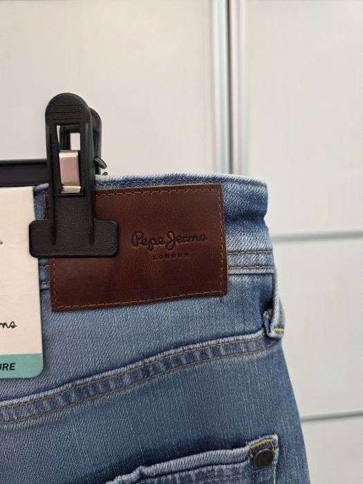 Spodnie jeans męskie pepe jeans wiser wash stanley taper XL