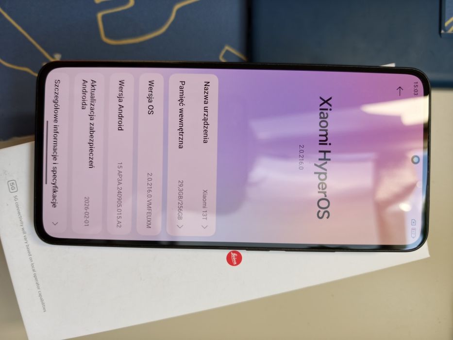 Xiaomi 13T – używany 1 rok, stan bardzo dobry